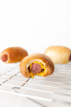 Load image into Gallery viewer, Sausage and Cheddar Brioche, 6 Count
